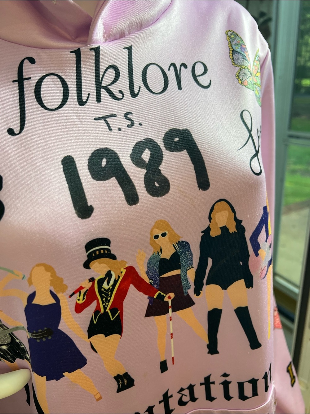 Graphic Hoodie Sweatshirt with Music-Inspired Prints Taylor Swift in her era - Picture 3 of 16